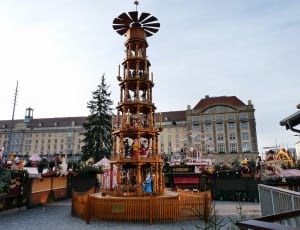 brown wooden tower thumbnail