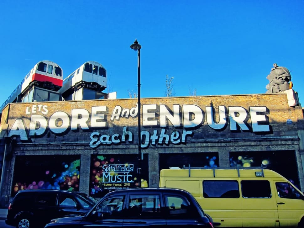 lets adore and endure each other store outdoor painting preview