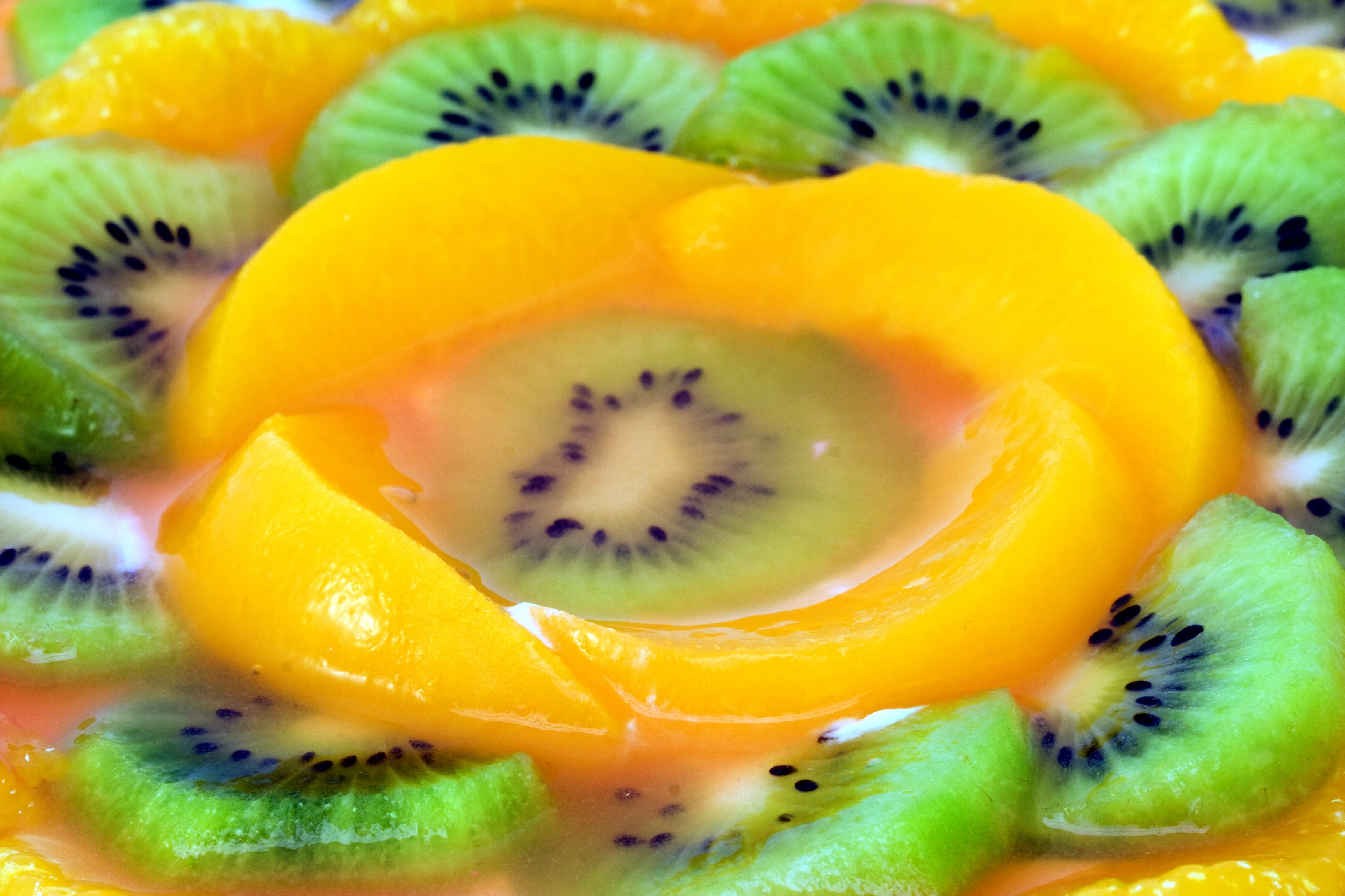 yellow and green fruit