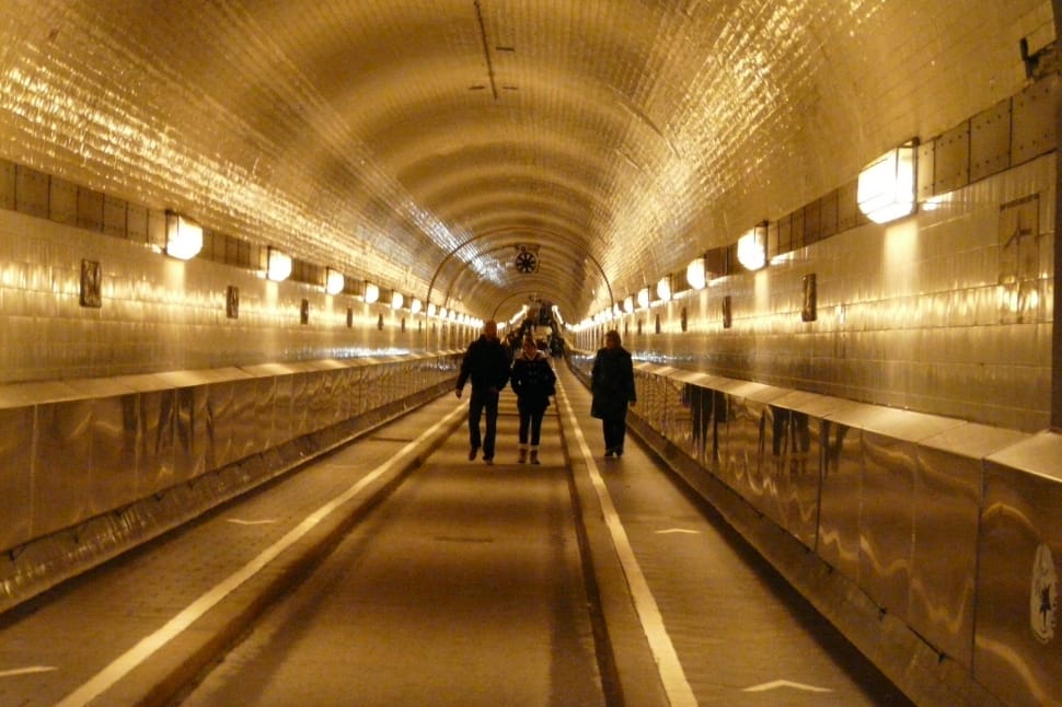 underground concrete tunnel preview
