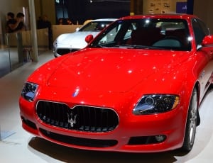 red Maserati car thumbnail