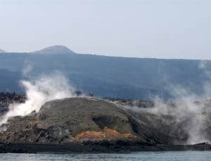 lava melting near seashore thumbnail