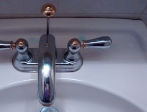 stainless steel twin faucet thumbnail