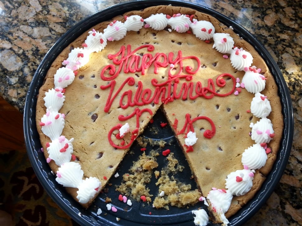 happy valentines day accent pie preview