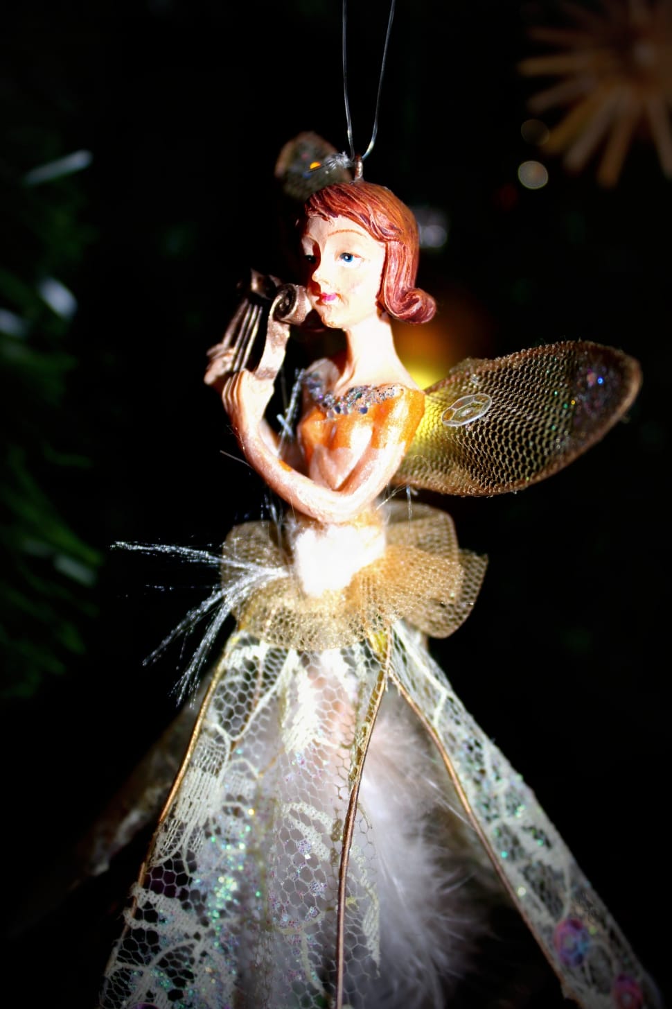 fairy ceramic ornament preview