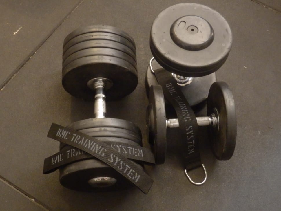 gray adjustable dumbbell preview