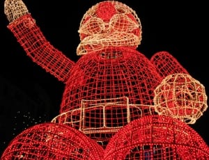 red and white santa claus string lights thumbnail