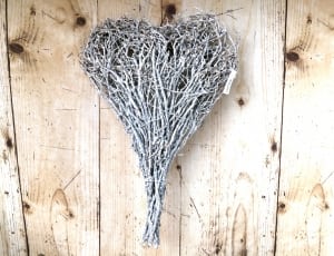 grey twigs heart shaped decor thumbnail