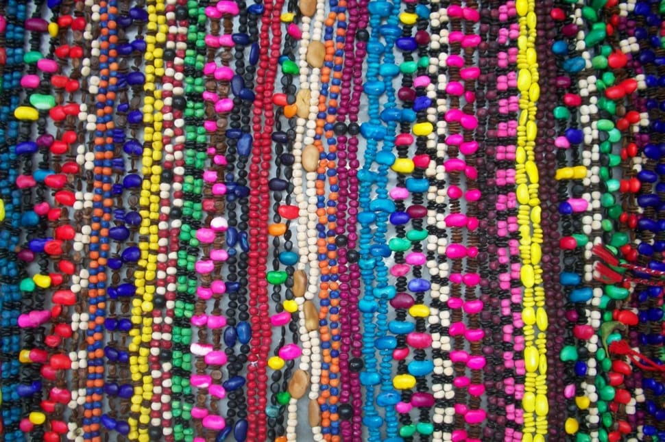 assorted beaded necklace lot preview