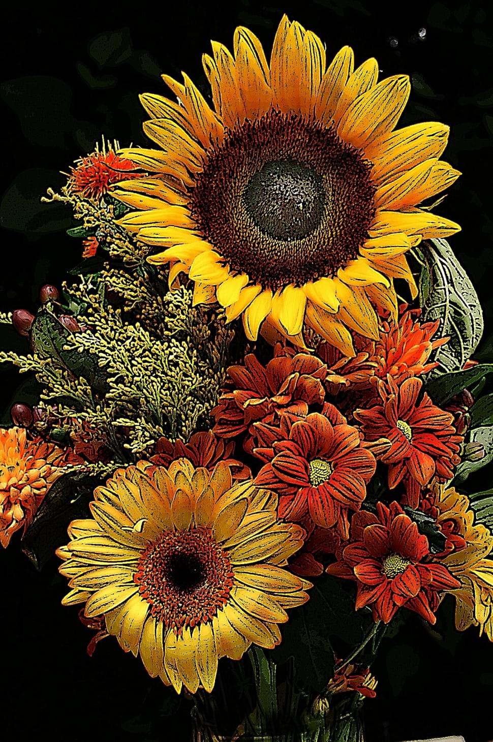 Flower Of Sunflower, Flower, Sunflower, flower, petal preview