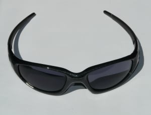 black framed sunglasses thumbnail