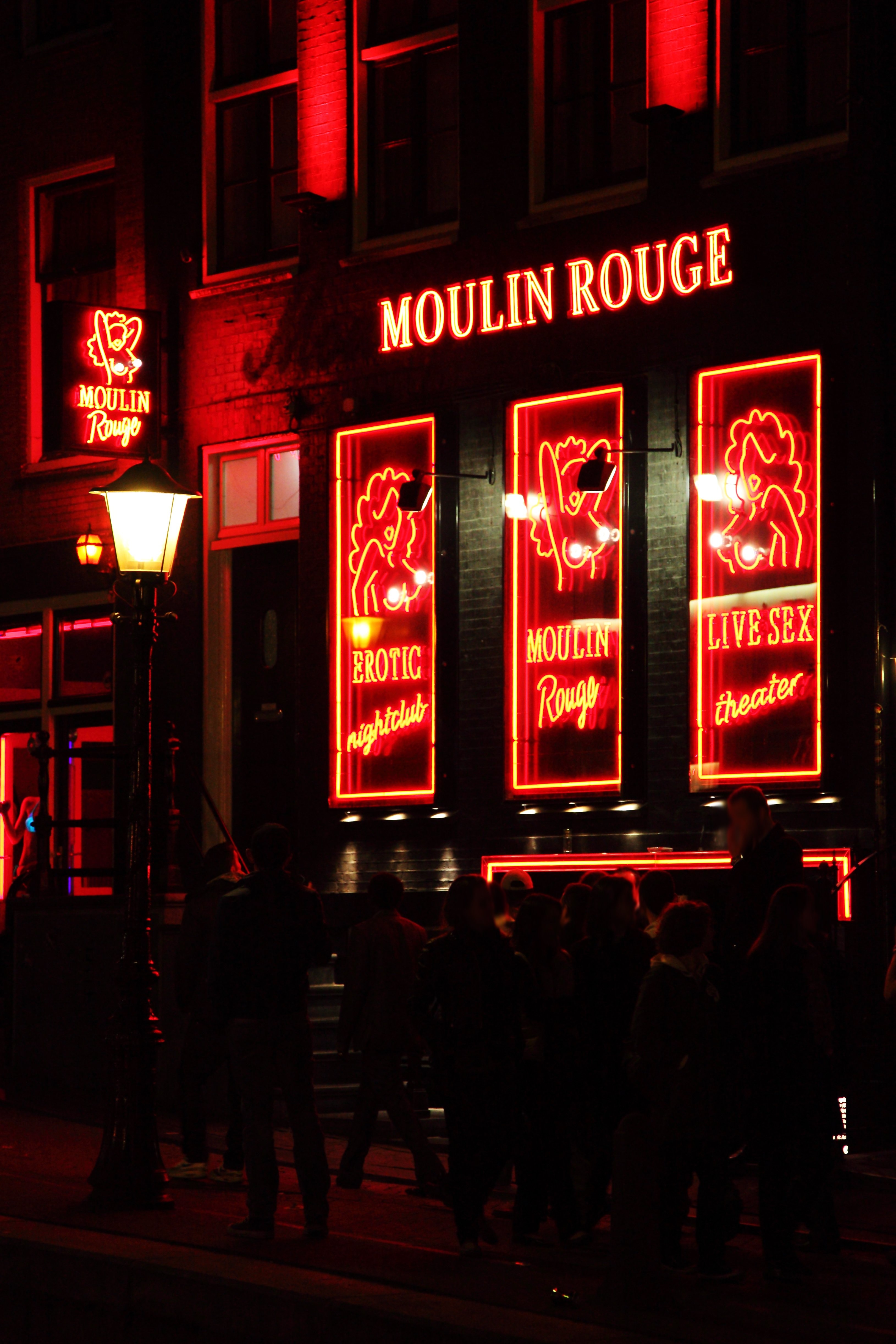 Moulin Rouge Neon Light Free Image Peakpx