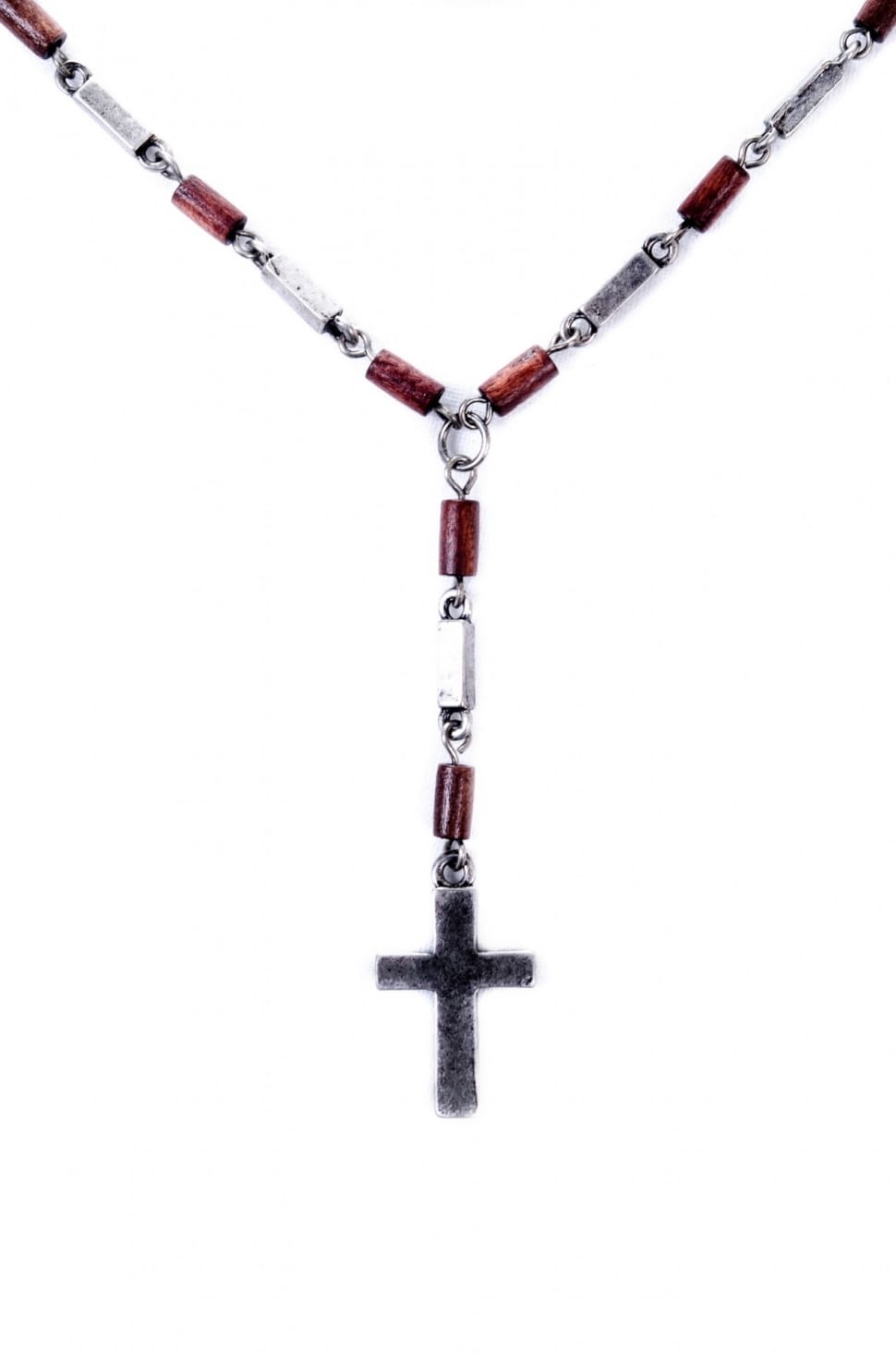 red and silver rosary preview