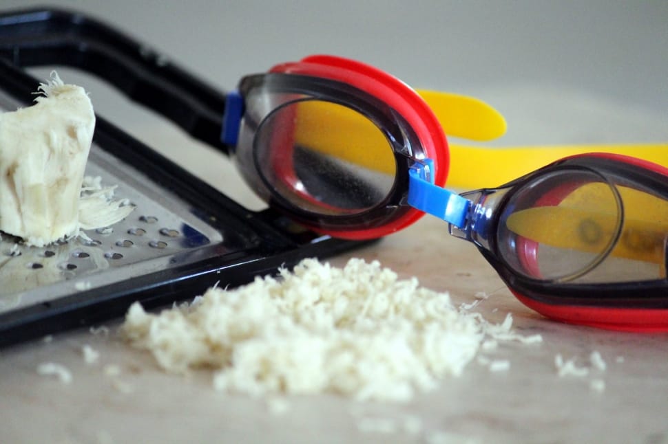 black and red goggles preview