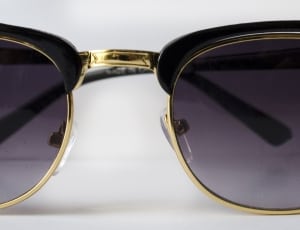 black clubmaster style sunglasses thumbnail