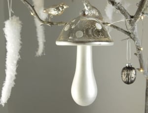 white amd silver ornament thumbnail