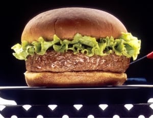 hamburger with lettuce thumbnail