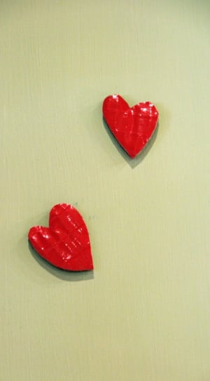 2 heart shape ornament thumbnail