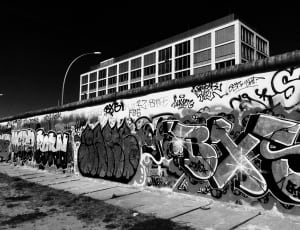 gray and white wall graffiti thumbnail
