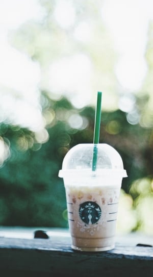starbucks cup with straw thumbnail