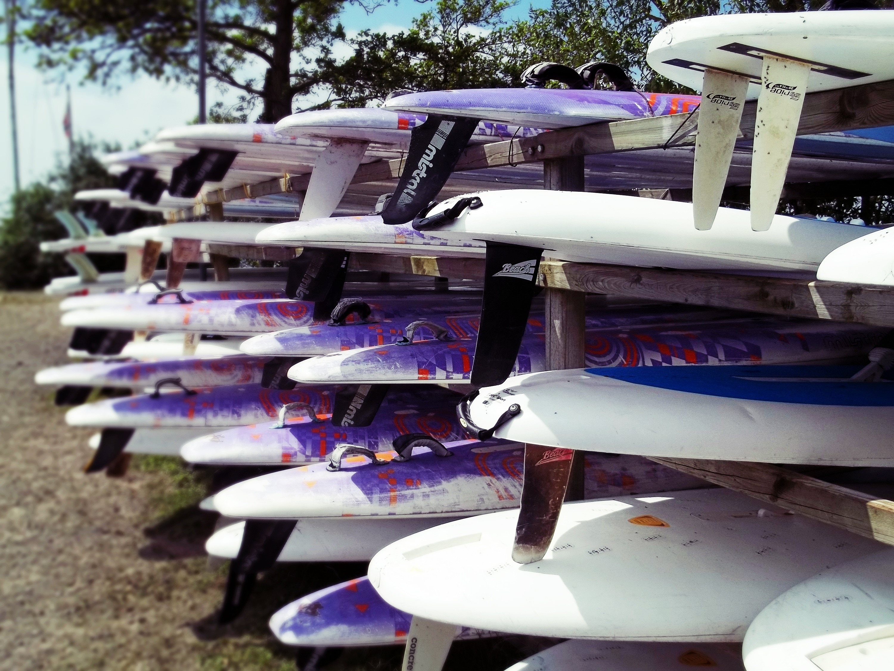 surfboard lot
