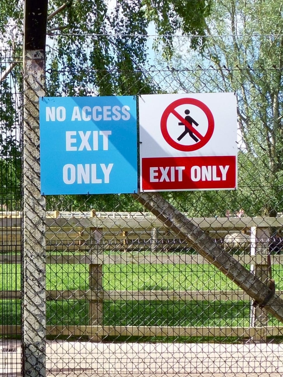 no access exit only signages preview