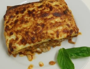 lasagna with leaf thumbnail