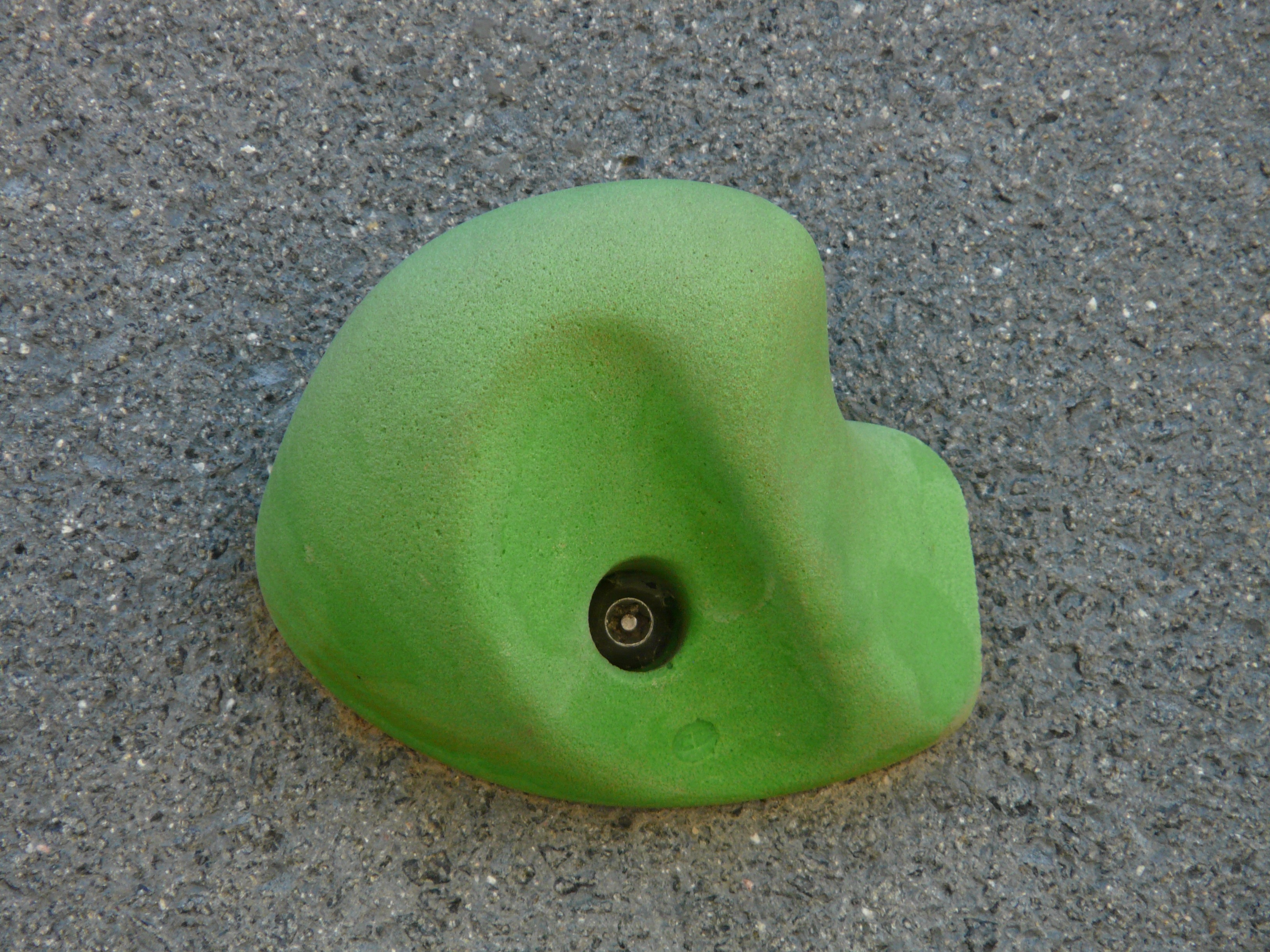 green plastic tool