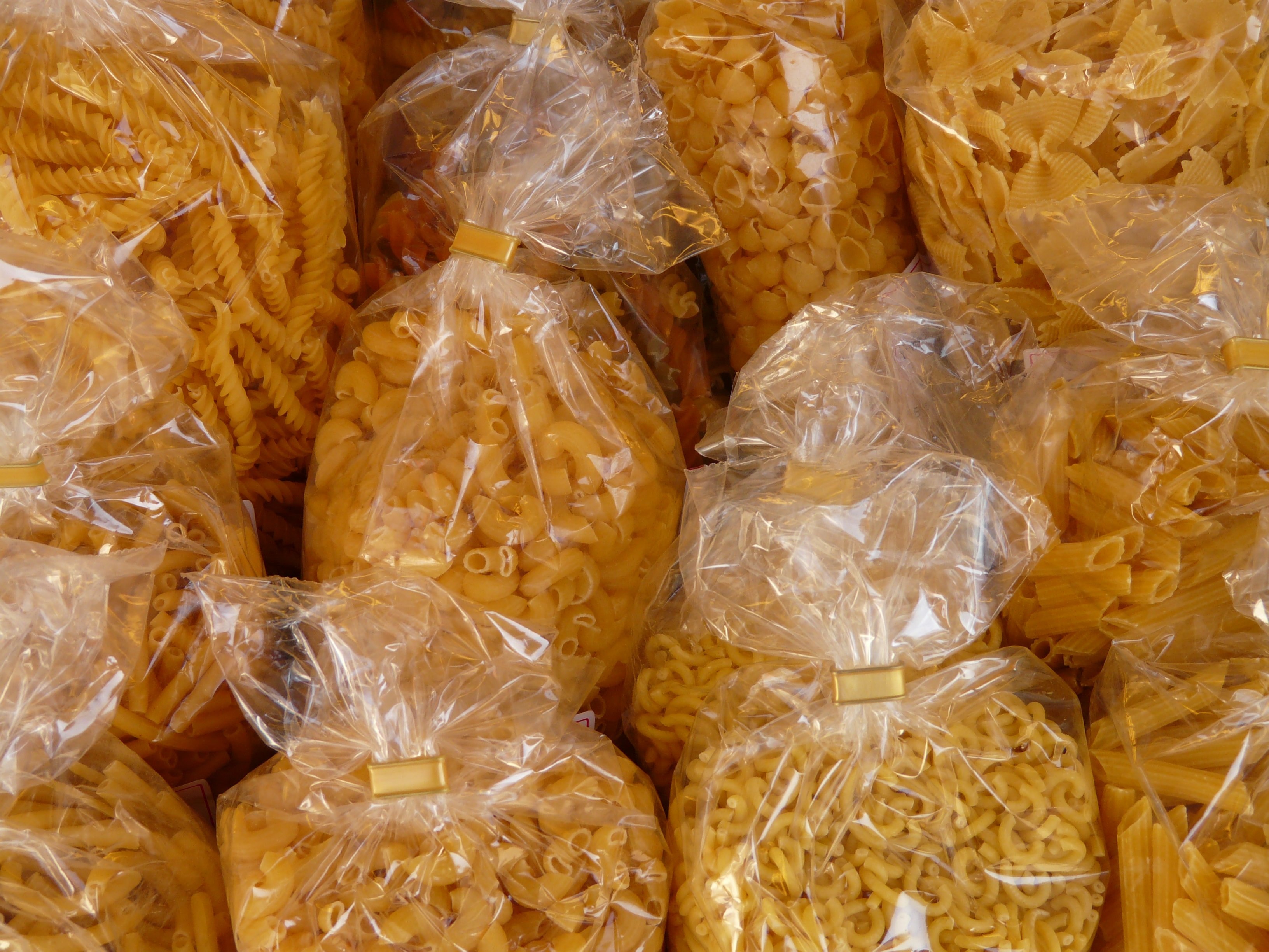 pasta in package lot