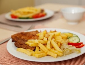 french fries and steak dish thumbnail