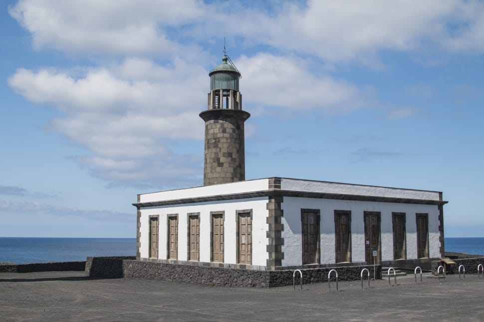 white and grey concrete lighthouse preview