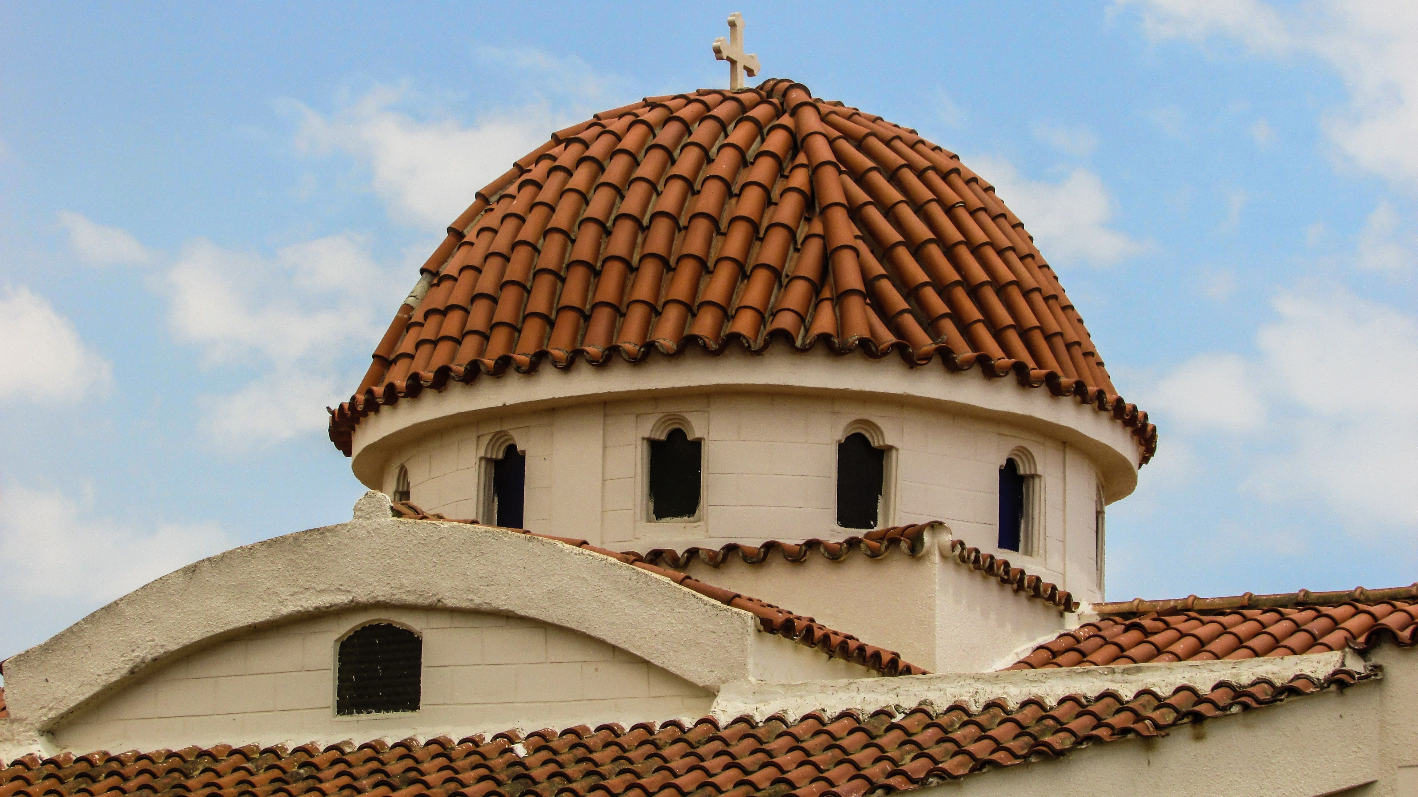 georgian brick roofing dome building